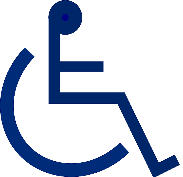 Ícono de silla de ruedas